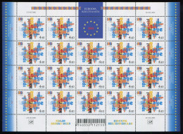 Estonia:Unused Sheet European Langages Year, 2001, MNH - Estonie