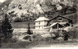 SAINT-JEAN-DE SIXT  -  Le Pont Des Etroits Et La Douane - Saint-Jean-de-Sixt