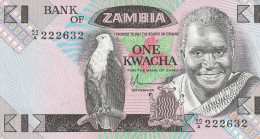 Zambia 1 Kwacha  ND/1980-1981 P-23  UNC - Sambia