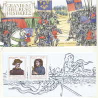 BLOC SOUVENIR LA BATAILLE DE CASTILLON 1453 NOUVEAUTE 2023 LIVRE SOUS BLISTER FERME . - Blocs Souvenir