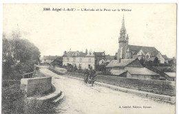 35    ACIGNE  L' ARRIVEE  ET  LE  PONT  SUR  LA  VILAINE - Sonstige & Ohne Zuordnung