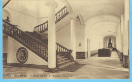 Gembloux-1931-Institut Agricole-Escalier D'Honneur-Timbre "Lion Héraldique" 40c Lilas COB 284-Edit.J.Duculot - Gembloux