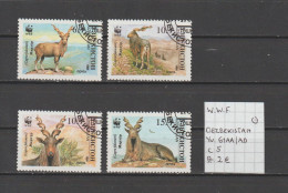 (TJ) W.W.F. - Oezbekistan YT 61AA/AD (gest./obl./used) - Used Stamps