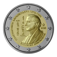 Greece / Griechenland / Grece / Grecia 2023 Comm. 2 Euro Coin -"150 Years From The Birth Of Constantin Carathéodori" UNC - Greece