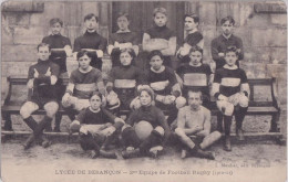 Besançon - Lycee - 2e Equipe Foot Rugby - 1910-11 - Besancon