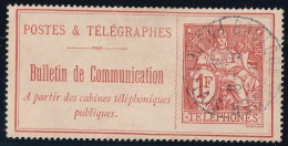 France Téléphone N°27 - Oblitéré - TB - Télégraphes Et Téléphones