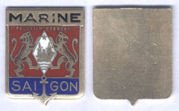 Insigne Marine Saïgon En Réduction - Navy