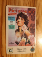 Prepaid Phonecard United Kingdom, Unitel - Cinema, Vintage Film Magazines, Gina Lollobrigida - [ 8] Companies Issues