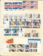 24842) USA Mint No Hinge ** $16  Face - Colecciones & Lotes
