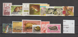 (TJ) Zoogdieren - Knaagdieren - Rat - Wereld 13 Zegels (gest./obl./used) - Rongeurs