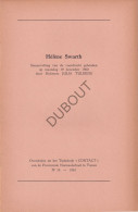 Literatuur: Hélène Swarth, Voordracht Julia Tulkens /Tienen - Overdruk 1961 (V2770) - Literature