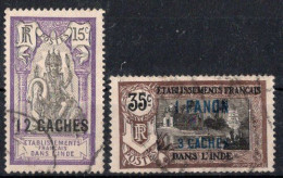 INDE Timbres-poste N°65 & 68 Oblitérés TB Cote : 2€75 - Gebruikt