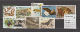 (TJ) Zoogdieren - Vleermuizen - Wereld 9 Zegels (gest./obl./used) - Bats