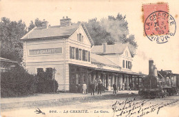 FRANCE - La Charité - La Gare - Train En Gare - Animé - Carte Postale Ancienne - La Charité Sur Loire