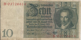 10 Mark 1929 Allemagne Ddr - Altri & Non Classificati