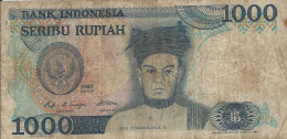 01000 Rupiah 1987 10 Mark 1929 (recto) Ddr Raja Sisingamangaraja XII (1849 - 17 Juin 1907), Fut Le Dernier Prêtre-roi De - Altri & Non Classificati