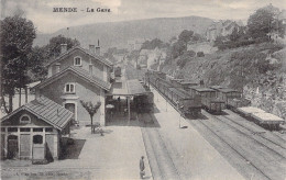 FRANCE - Mende  - La Gare - Wagons - Lozere - Carte Postale Ancienne - Mende