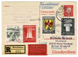 1962, Lumo GA Als Reko+ Eil, Mi. 150.-,  # A 7950 - Postcards - Used