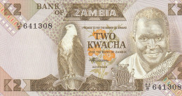 Zambia 2 Kwacha  ND/1980-1981 P-24  UNC - Zambie