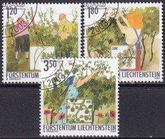 LIECHTENSTEIN 2003 Mi-Nr. 1316/18 O Used - Aus Abo - Oblitérés