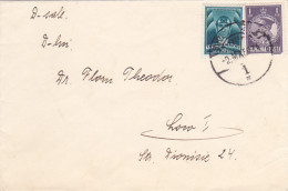AVIATION, KING CAROL II, STAMPS ON  COVER, 1934, ROMANIA - Covers & Documents