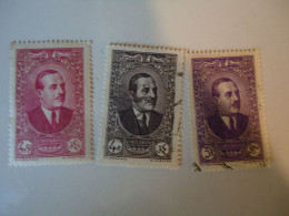 LIBAN  LEBANON MLN AND USED 3 STAMPS EDDE - Lebanon