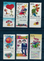 ISRAEL 2003 GREETING SERIES OF 6 STAMPS MNH - Cartas & Documentos