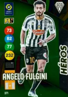 371 Angelo Fulgini - Héros - Angers SCO - Panini Adrenalyn XL LIGUE 1 - 2021-2022 Carte Football - Trading Cards