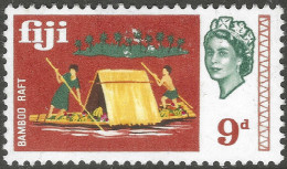Fiji. 1968 QEII. 9d MH. SG 377 - Fiji (...-1970)