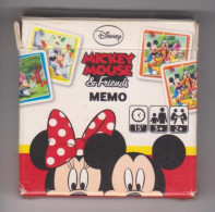 JEU DE CARTE MEMO - MICKEY MOUSE & FRIENDS - WALT DISNEY - Autres & Non Classés