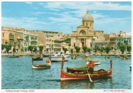 - KALKARA CREEK, VALLETTA, MALTA. - Scan Verso - - Malte