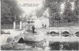 91 MEREVILLE - La Juine Au Moulin Du Pont - Animée - Mereville
