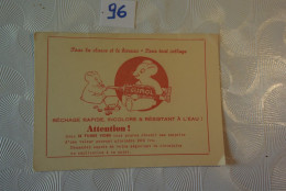 C96 Ancien Carton Publicitaire - Buvard -  La Colle GUMOL - Hydrocarbures