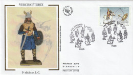 2012 " SOLDATS DE PLOMB : VERCINGETORIX " Sur Enveloppe 1er Jour Sur Soie N°YT 4666 Parfait état. FDC à Saisir !!! - Militaria