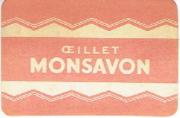 Carte Parfum OEILLET De MONSAVON - Anciennes (jusque 1960)