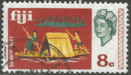 Fiji. 1969-70 QEII. Decimal Currency. 8c Used. SG 397 - Fiji (...-1970)