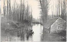 91 MEREVILLE - Le Lavoir Des Bords De La Juine - Mereville