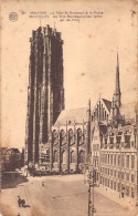 BELGIQUE - MALINES - La Tour St Rombaut & La Poste - Carte Postale Ancienne - Mechelen