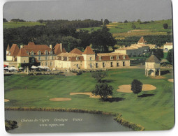 TAPIS De SOURIS- CHÂTEAU Des VIGIERS Monestier Près Bergerac  Dordogne France (golf) (mousepad Mauspad) *PRIX FIXE - Autres & Non Classés