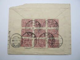 RUSSLAND , 1922 , 5 Kop. , 9 Mal  Auf Brief Nach Deutschand - Covers & Documents