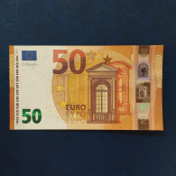 EURO SPAIN 50 V018H5 VB DRAGHI UNC - 50 Euro
