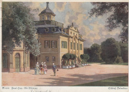 Paul Hey - Alt Weimar Schloss Belvedere Old Postcard - Hey, Paul