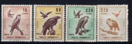 1959 Turchia, Uccelli Rapaci, Serie Completa Nuova (**) - Corréo Aéreo