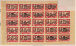 New Caledonia, Scott 207 (Yvert PA28), OG (tropicalized) Large Block - Ungebraucht