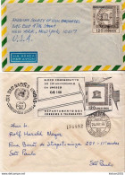 Postal History Cover: Brazil Stamps And SS On Cover, UNESCO - Brieven En Documenten