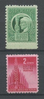 EU 1943 N° 472/473 ** Neufs MNH Superbes Proclamation Et Combat Les Quatre Libertés Nations Aliénées - Ungebraucht