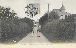 CPA Eragny Rue De L'Oise Allée Des Pêcheurs - Eragny