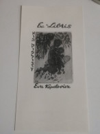 Ex-libris, Eva Kopelovicz, Israël - Ex-libris