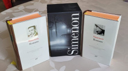 COFFRET 2 VOLUMES GEORGES SIMENON COLLECTION LA PLEIADE ANNÉE 2003 - Simenon