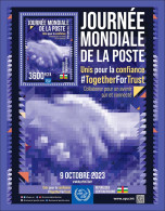 Central Africa 2023 World Post Day. (642b) OFFICIAL ISSUE - Poste